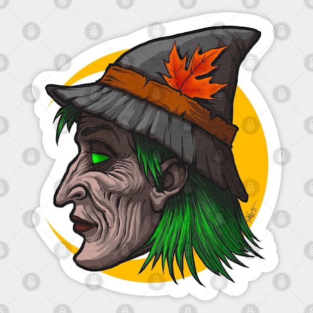 FrightFall2021: Witch Sticker by Chad Savage